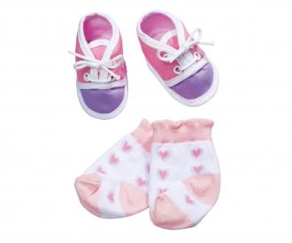 New Born Baby Chaussures et chaussettes, 4 modèles