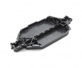 TT-02 Lower Deck, chassis part, hard black