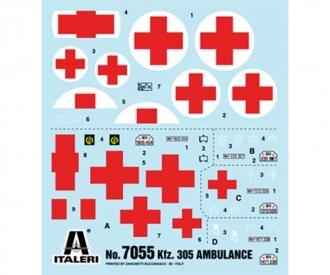 Sd.Kfz.305 Ambulance Model Kit 1:72 Scale