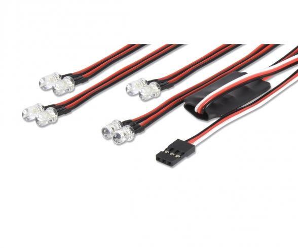 LED Light-Set 4+4 by Radio