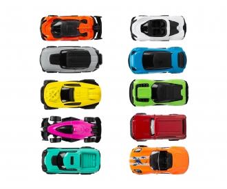 Die-Cast Vehicles 10 Pack Freewheel Cars