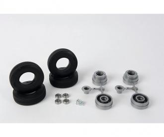 1:14 Tire/Wheel-Set LowLoad Fulda/SAF