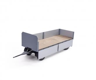 1:14 2-Axle Material Trailer, trailer kit
