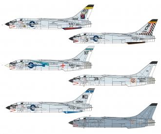 Italeri F-8E Crusader Aircraft Model Kit 1:72