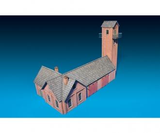 1:72 Fire Station multi colored