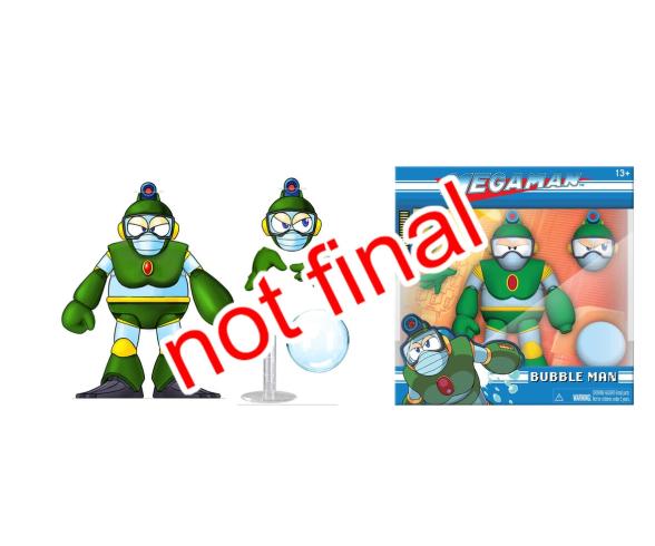 Mega Man Bubble Man 4.5" Figure