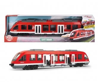 City Train, train jouet avec portes qui s'ouvrent