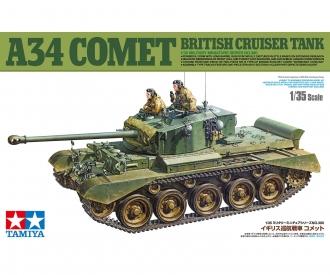 1:35 Brit. Tank Comet A34, plastic model kit