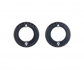 TA08R/Pro Alum. Diff.-Mount +0.8, chassis option part