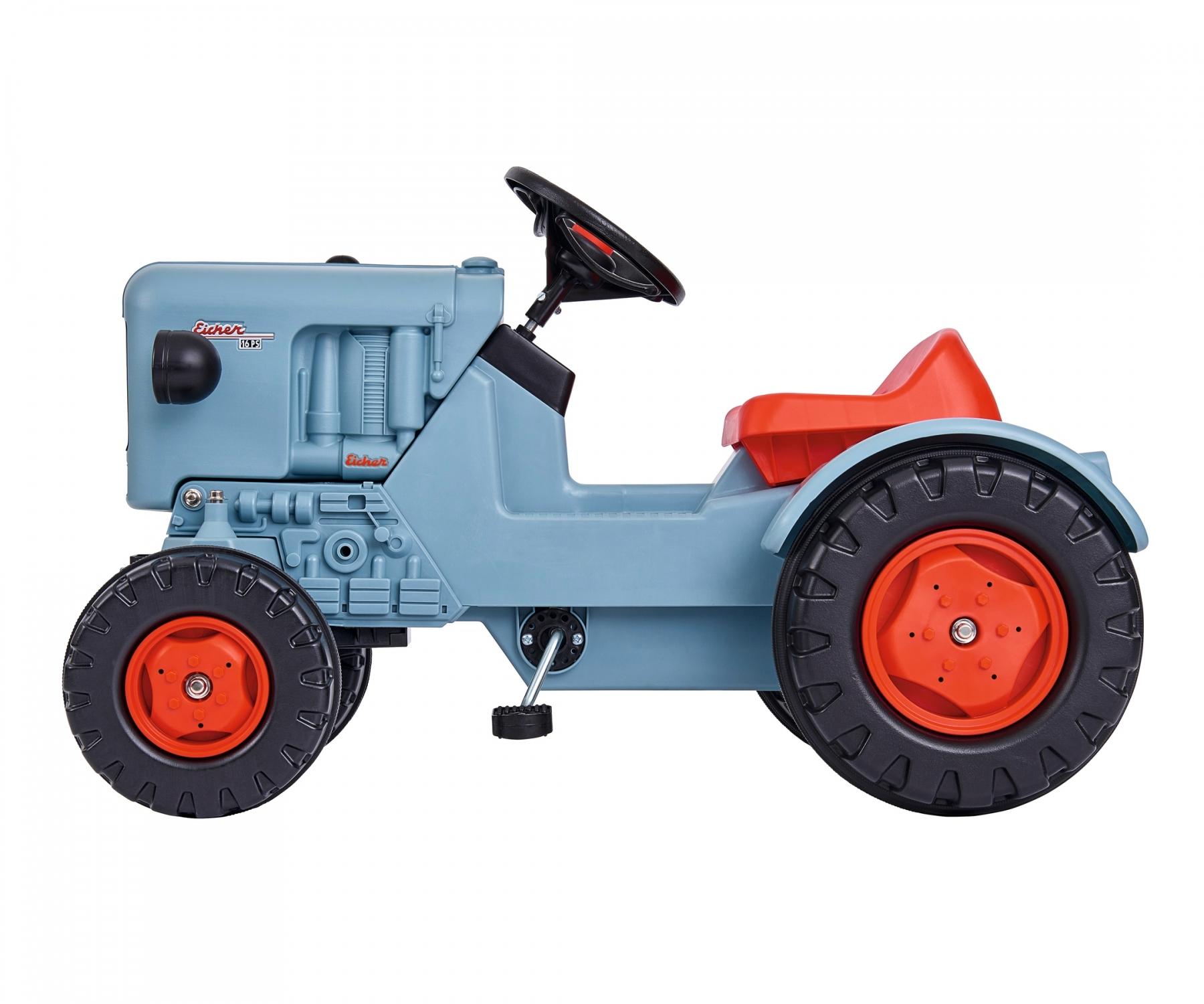 Tracteur pour enfants BIG Porsche Diesel Junior rouge | Tedaria