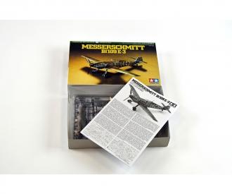 1:72 Messerschmitt Bf109E-3, plastic model kit