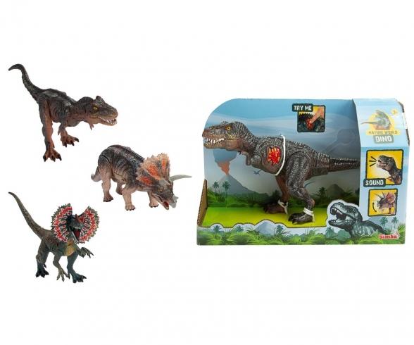 Dinosaurier mit Sound, 3-sort. Dinosaurier mit Sound, 3-sort.