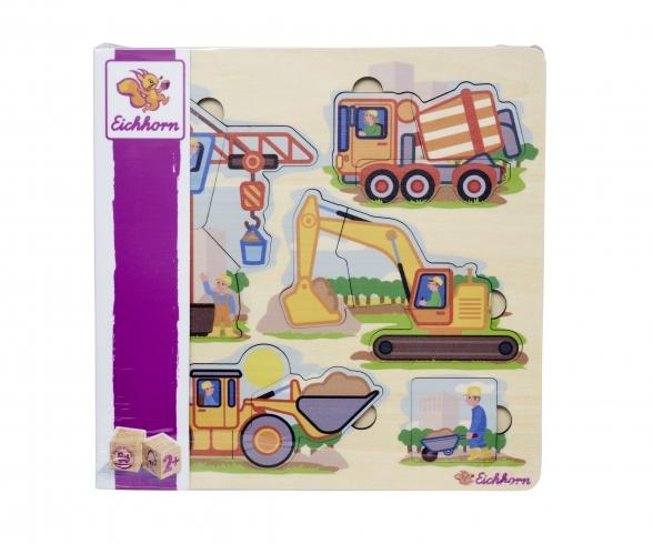 Eichhorn Construction Vehicles Puzzle Eichhorn Construction Vehicles Puzzle