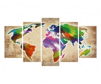 Colorful World - Un monde de toutes les couleurs - peinture par numéros