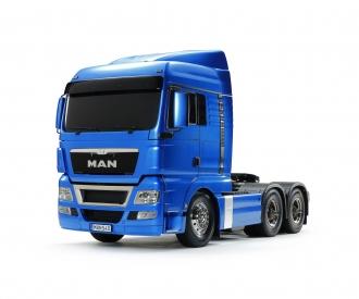 タミヤ 1/14 トレーラー　ラジコン　RC MAN TGX ジャンク Buy 1:14 RC MAN TGX 26.540 LightMet. Blue PP online | Tamiya