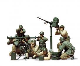 1:35 US Gun and Mortar Team, figure model kit
