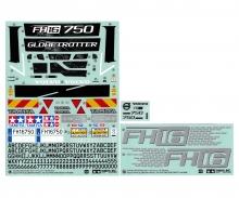 1:14 Volvo FH16 750 Sticker Set, model decals
