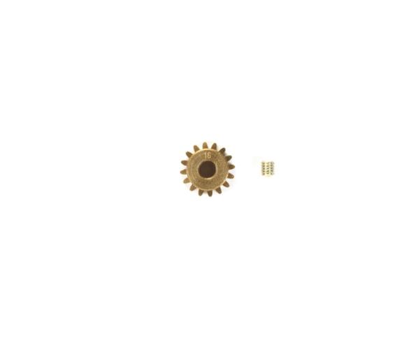 0.6 Alu Pinion Gear 16T, RC drivetrain gear