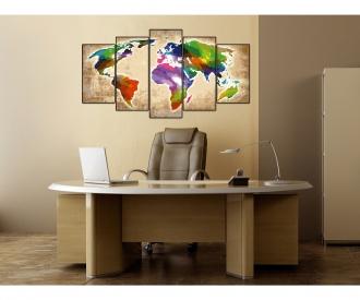 Colorful World - Un monde de toutes les couleurs - peinture par numéros