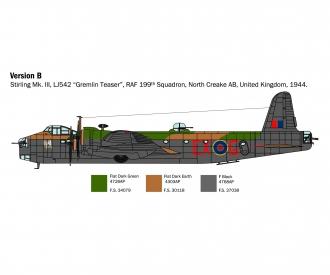 Italeri Stirling Mk. III Aircraft Kit 1:72