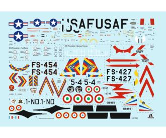 Italeri F-84G Thunderjet Model Kit 1:72