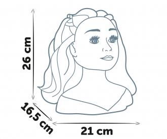 Smoby My Beauty Blonde Styling Head