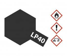 LP-40 Metallic Black, lacquer paint, 10 ml