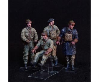 1:35 Fig. Polish Tank Crew (4)