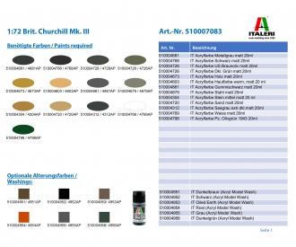 1:72 Brit. Churchill Mk. III