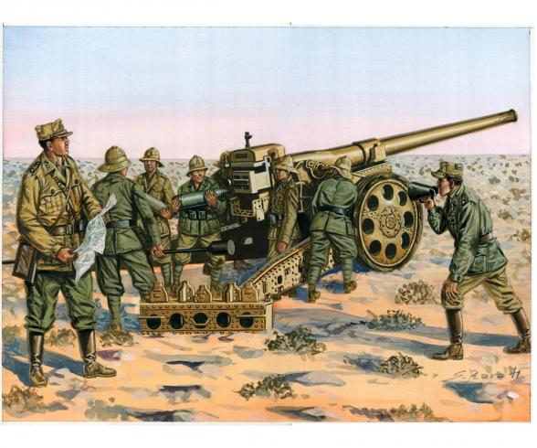 Italeri Cannone da 149/40 with Crew Model Kit