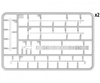 1:35 Rus. Imperial Railway Covered Wagon