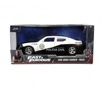 Buy F&F 2006 Dodge Charger Police 1:24 online | Jada Toys