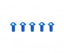 3x6mm HG Alu HH Screw, model screw set, blue