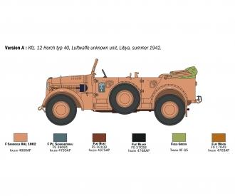 1:35 Kfz.12 Horch 901 typ 40 Frühe Ausf.