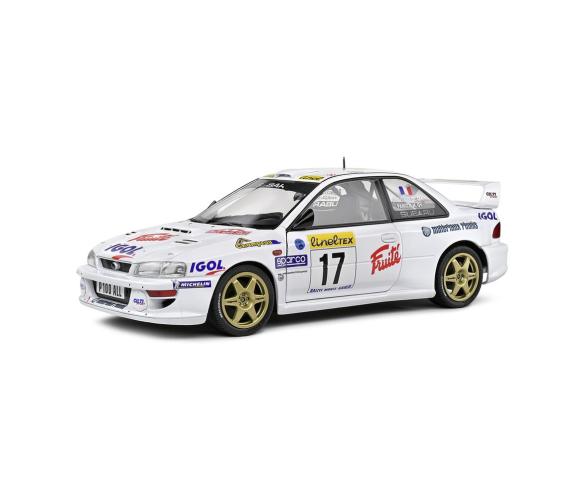 1:18 Subaru Impreza 22B 1999 #17 blau