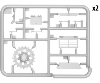 1:35 Ger. Pz.Kpfw.III Ausf.B w/Crew (5)