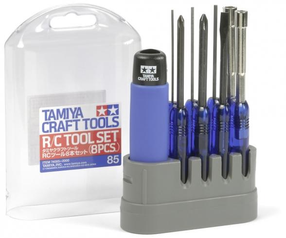 R/C Tool Set (8pcs), RC tool kit, blue