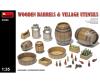 MiniArt Wooden Barrels & Village Utensils 1:35