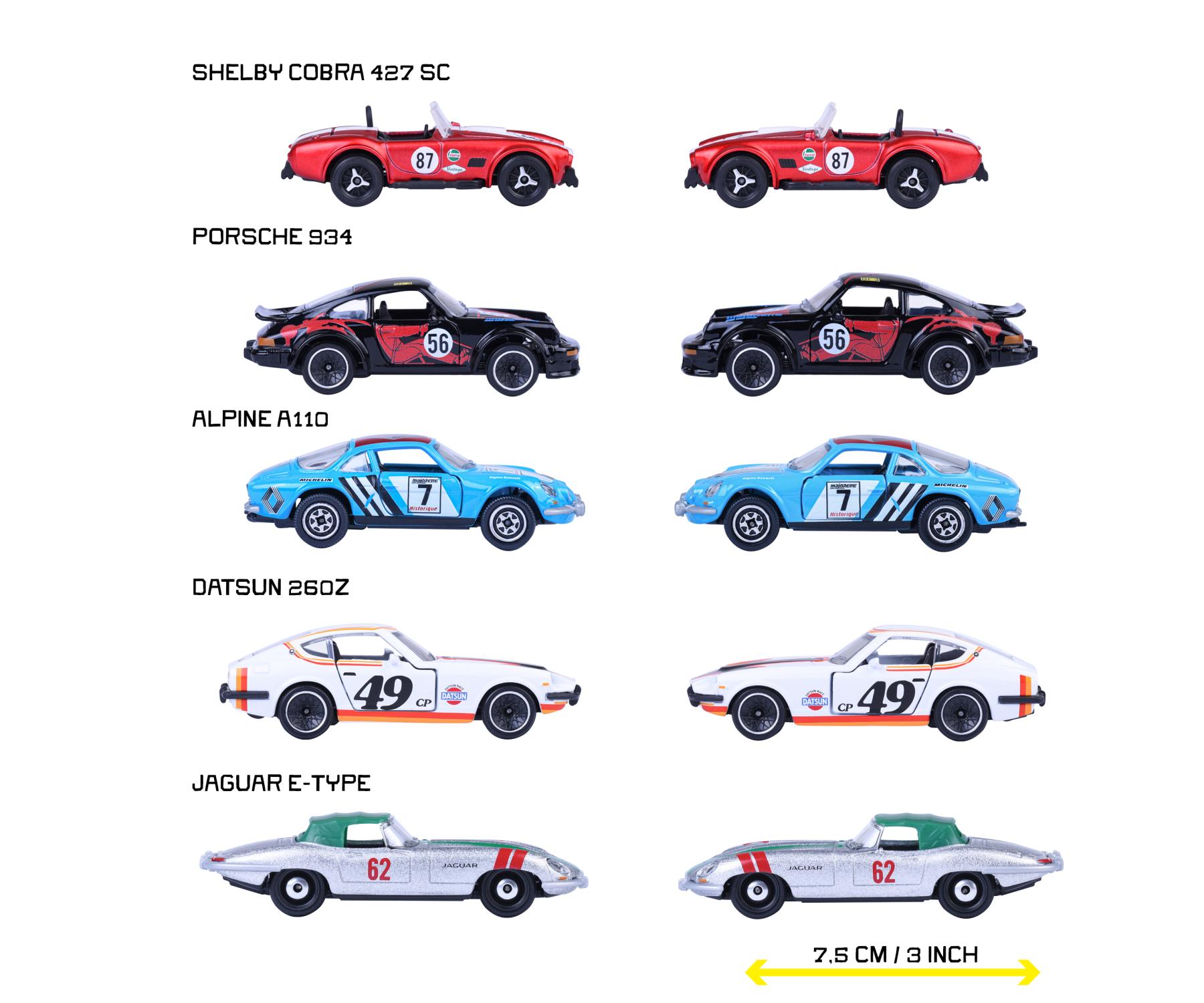 Buy Vintage Racing 5 Pieces Giftpack online | Majorette