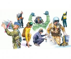 Italeri NATO Pilots and Ground Crew Figure Kit