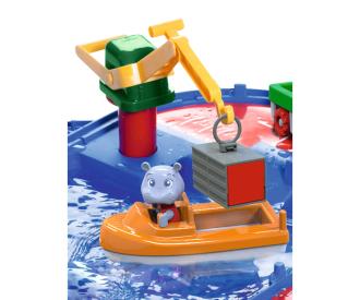 MegaLockBox waterway with crane