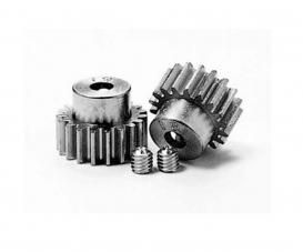 Pinion Gear-Set 18/19T Alu M0.6, RC gear set