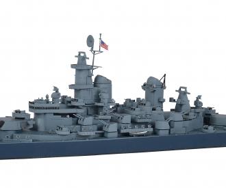 1:700 US Missouri Battleship, waterline model kit