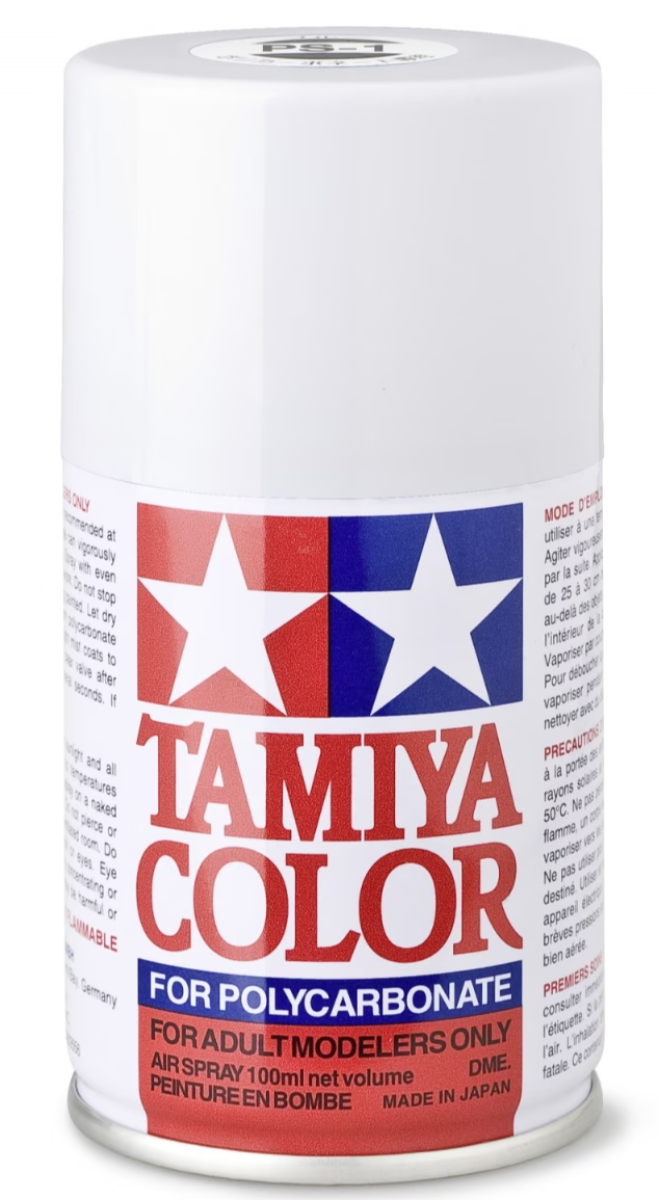 Tamiya PS Spray Paint for Lexan Bodies