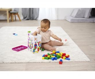 Eichhorn Coloured Wooden Blocks