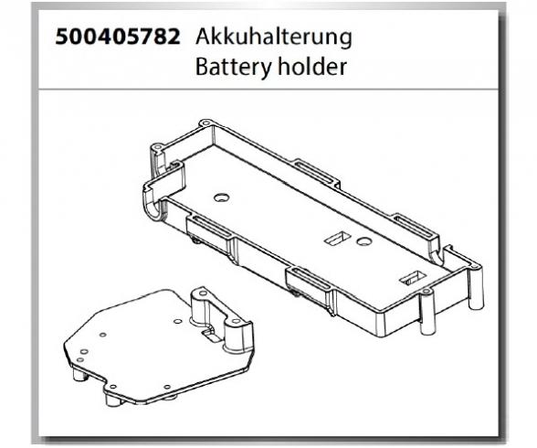 1:10 Battery Holder