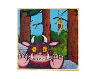 Gruffalo Cube Images en bois 9 cubes