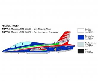 1:72 3pc Set Aermacchi MB-339 PAN 60Ann.