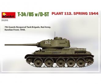 1:35 T-34/85 w/D-5T Plant 112 Spri. 1944