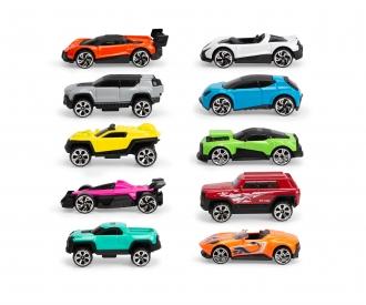 Die-Cast Vehicles 10 Pack Freewheel Cars